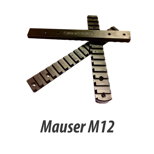 MAUSER M12 - montage skinne - Picatinny/Stanag Rail 
